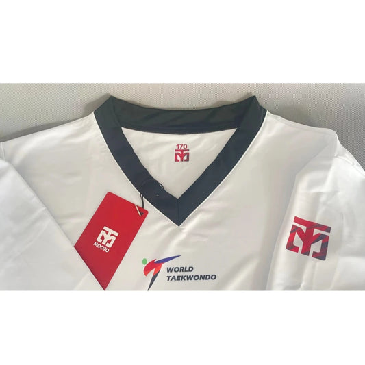 2024 Latest MOOTO Tight-fitting Stretch Quick-drying Taekwondo Uniforms Unisex Competition Suit Combat Fighter Dobok 100-210cm
